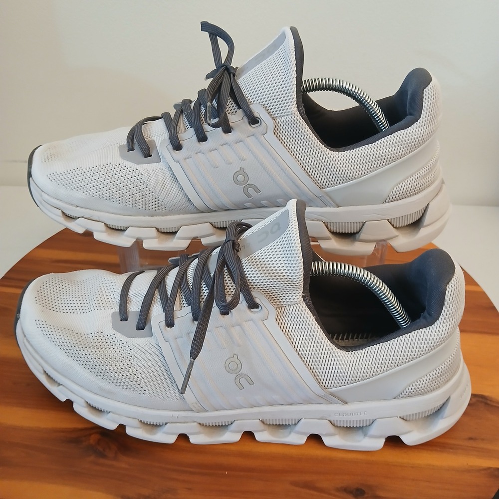 On Cloudswift 3 AD Mens 13 Frost Glacier Running Shoes Sneakers 3MD10241421